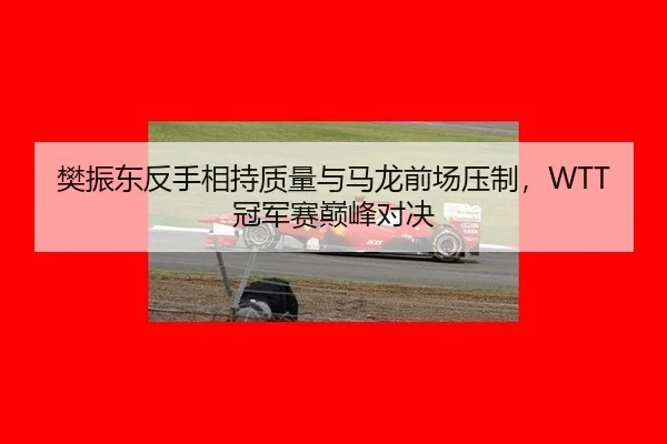 樊振东反手相持质量与马龙前场压制，WTT冠军赛巅峰对决